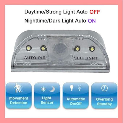 Home Keyhole Infrared PIR Wireless Auto Sensor Motion Detector LED Light lamp - Image 2