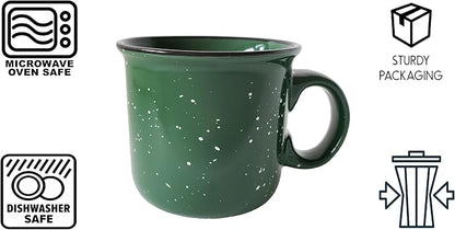 14oz Ceramic Campfire Coffee Mug - Image 5