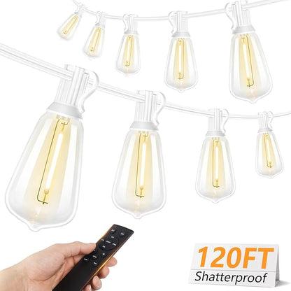 Brightever 120FT LED Outdoor String Lights by Brightever