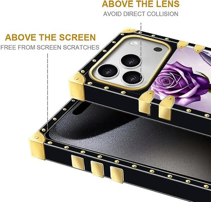 for iPhone 17 Pro Max Case Luxury Golden Decoration - Image 7