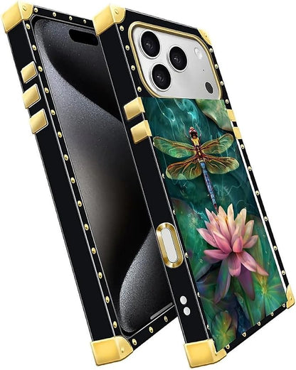 for iPhone 17 Pro Max Case Luxury Golden Decoration - Image 3
