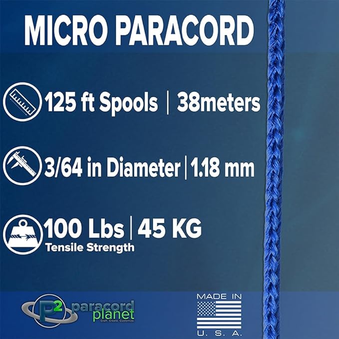 Paracord Planet Micro Paracord – Thin Braided Cord - Image 3