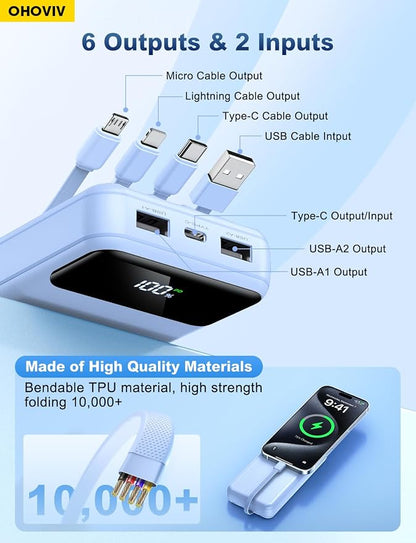OHOVIV Portable Charger Power Bank 50000mAh Battery Pack, 22.5W Fast Charging - Image 3