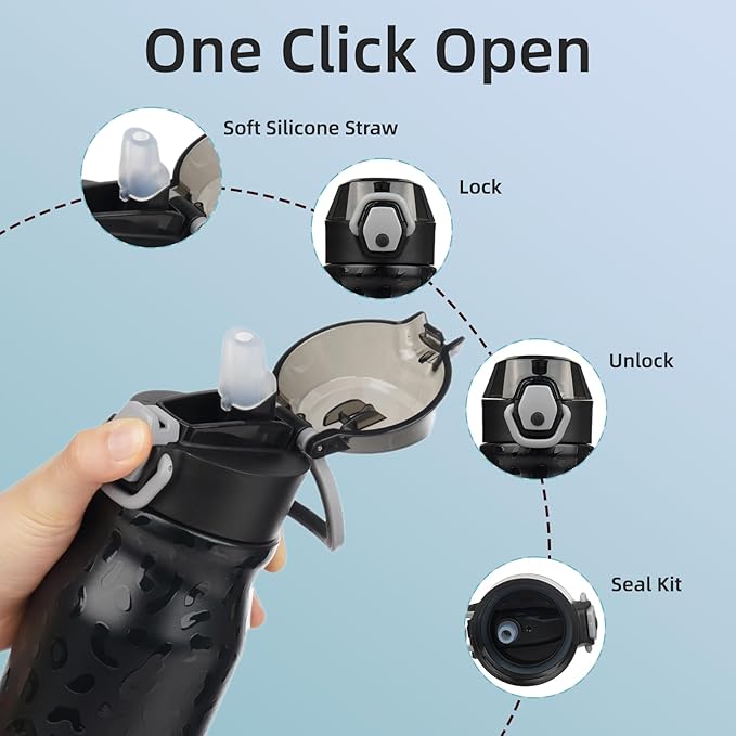 BJPKPK 25oz Insulated Water Bottle - Image 3