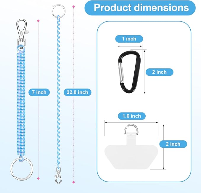 takyu 2PCS Phone Lanyard Tether Strap - Image 7
