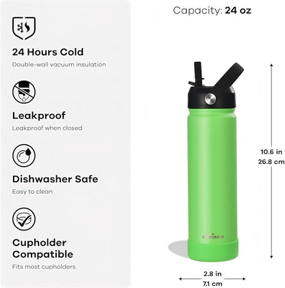 Insulated Stainless Steel Water Bottle - Image 2