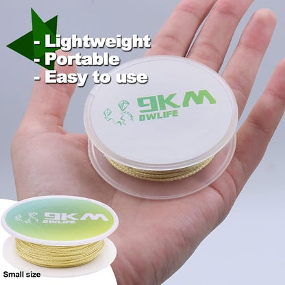 9KM DWLIFE Braided Kevlar Cord, 100lb~2000lb, High Tensile Strength, Flame - Image 7