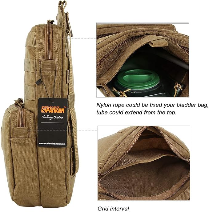 EXCELLENT ELITE SPANKER Tactical MOLLE Hydration Pack - Image 4