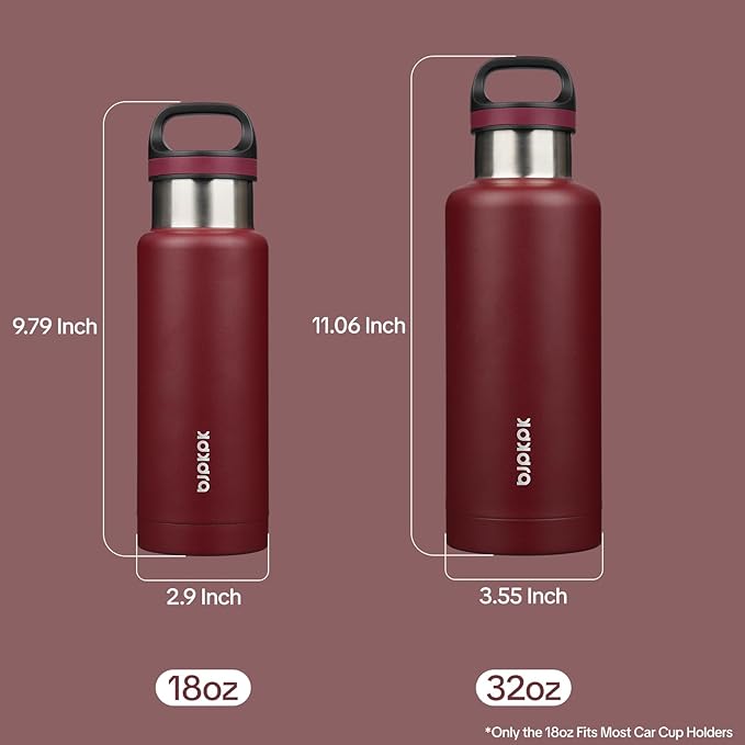 BJPKPK Insulated Water Bottle 32OZ Stainless Steel Water Bottle - Image 3