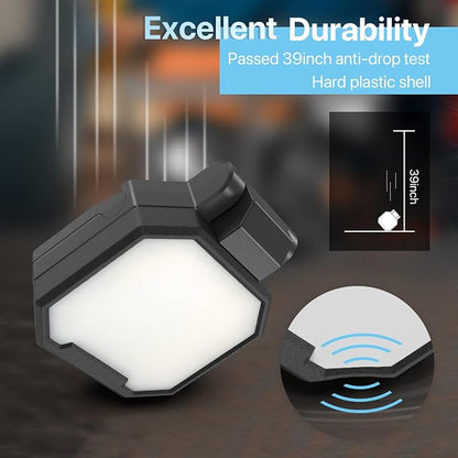 HYPERLITE Rechargeable Work Light 2pack 40W 4000Lumens, Hanging Hook Folding - Image 7