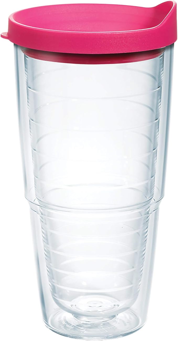 Tervis Clear & Colorful Lidded Made in USA Double Walled Insulated Tumbler by TervisTumblerCompany