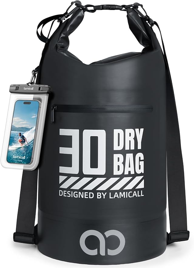 Lamicall Dry Bag Waterproof Backpack - 5L/10L/20L/30L/40L Large Water Proof Bag by Lamicall