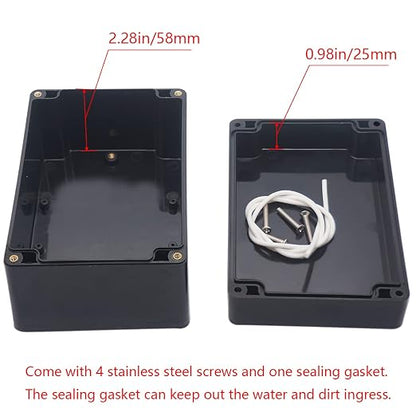 Junction Box IP65 Waterproof ABS Plastic Electrical Project Case Power Junction - Image 4