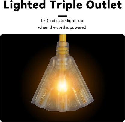 EP 3 Ft Lighted GFCI Extension Cord - Image 4