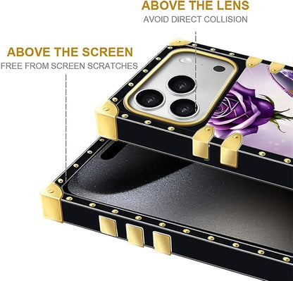 for iPhone 17 Pro Case Luxury Golden Decoration - Image 7
