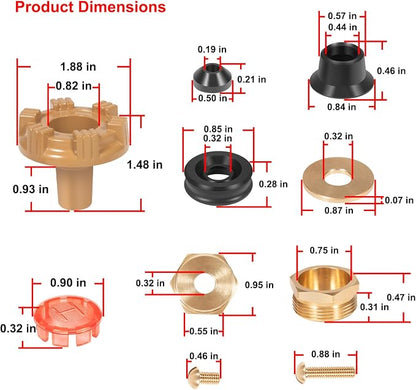 RK-22MH Repair Kit Metal Handle, Outside Faucet, Compatible - Image 6