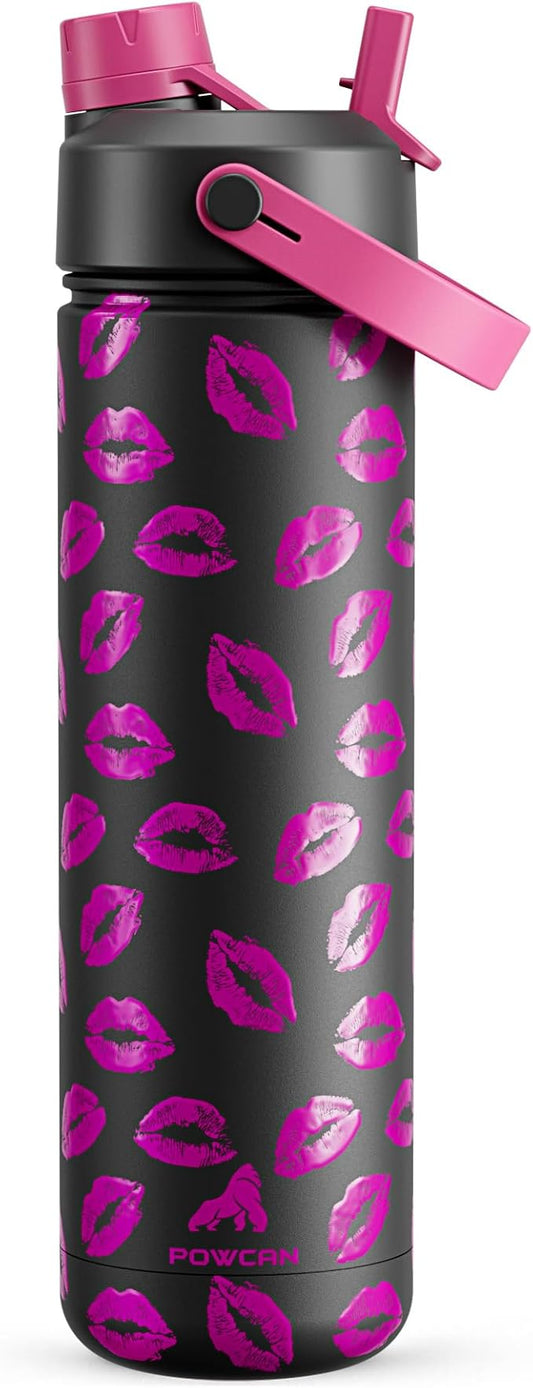 POWCAN 26 oz Insulated Water Bottle by POWCAN