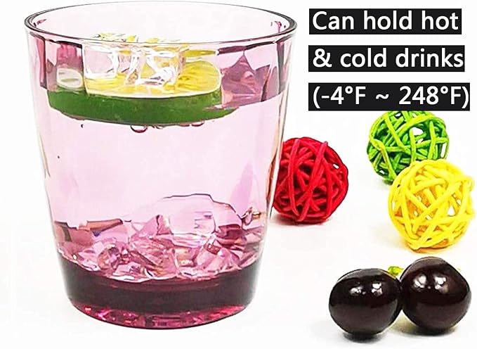 10 Oz Unbreakable Tritan Drinking Glasses Shatterproof Acrylic Glasses - Image 9