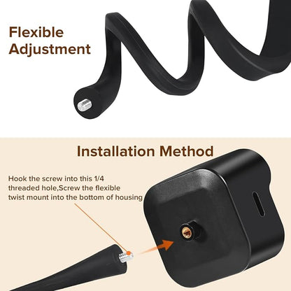 2Pack Flexible Twist Mount for All-New Blink Outdoor 4 & Blink Outdoor - Image 6