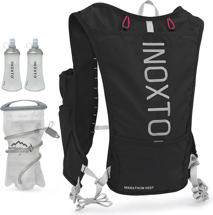 INOXTO Running Hydration Vest Backpack, Lightweight Insulated Pack by INOXTO
