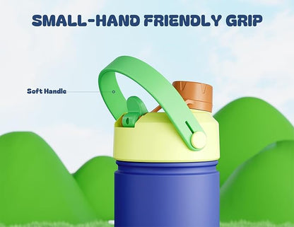 POWCAN 2 Pack 12 oz Kids Insulated Water Bottle - Image 4