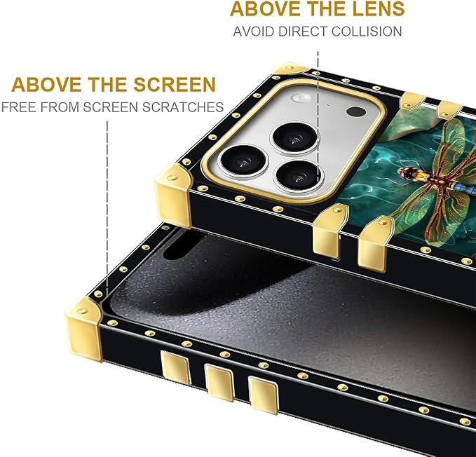 for iPhone 17 Pro Max Case Luxury Golden Decoration - Image 7