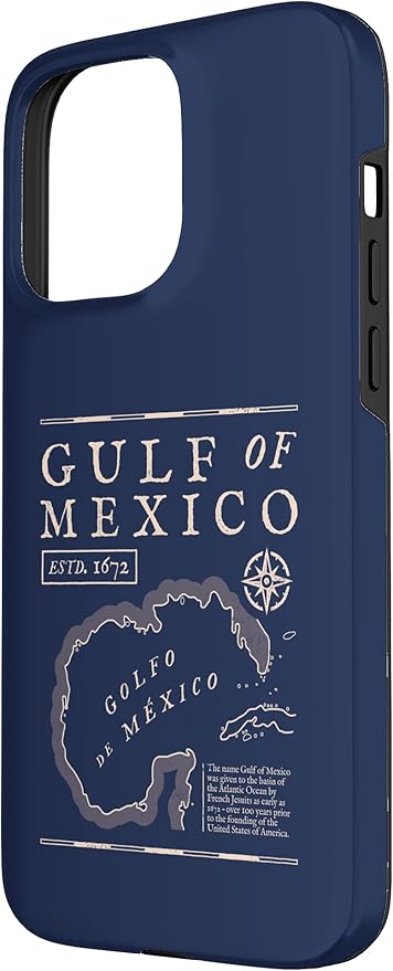 Gulf of Mexico 1672 Historic Map Case - Image 2