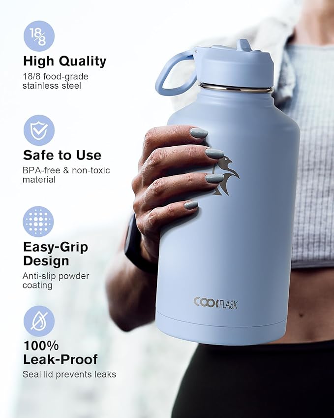 Half Gallon Water Bottle Insulated - Image 3