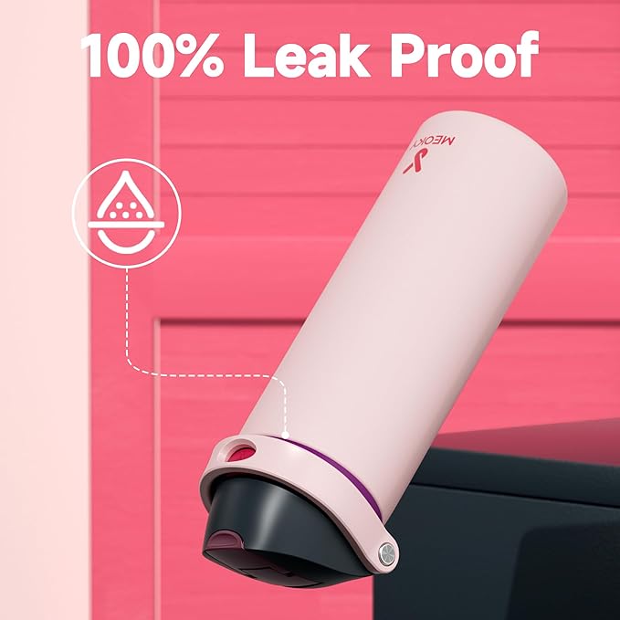 24 oz Insulated Water Bottle for Sports: Meoky Stainless Steel Water Bottle - Image 6