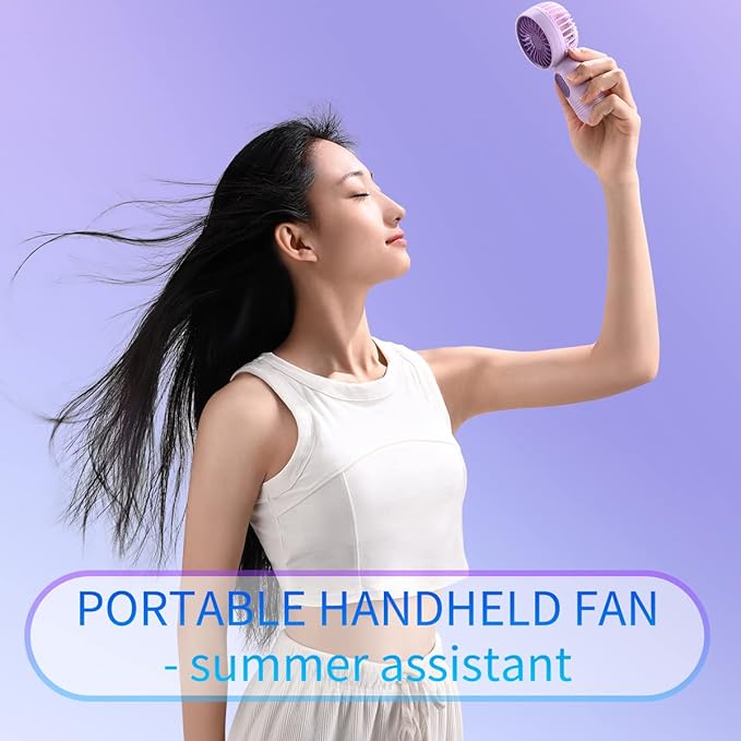 VanSmaGo Portable Mini 3-pack Handheld Personal Small Fan - Image 5