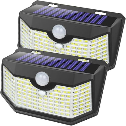 HMCITY 120 LED Outdoor Solar Lights by LightingUpYourLife