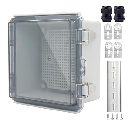 Junction Box, Outdoor Electrical Boxes Waterproof IP67 ABS Plastic Project Box by LuSumtly