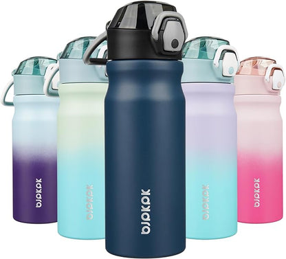 BJPKPK Insulated Water Bottle 18oz Stainless Steel Water Bottles by BJPKPK