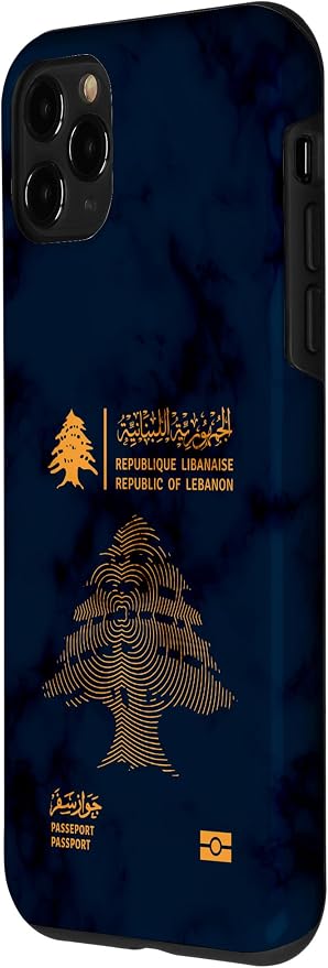 Lebanon, Lebanon Passport, Lebanon Flag, Lebanon map. Case - Image 2