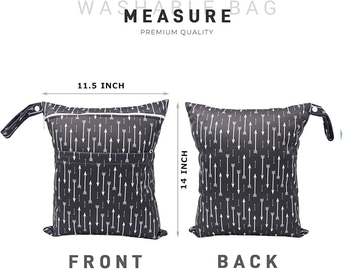 Wet Dry Bag Waterproof Reusable Wet Bag - Image 2