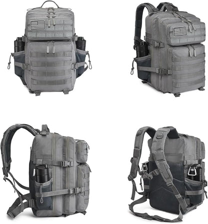 45L Tactical Backpack for Men Women, Military Assault Pack - Image 3