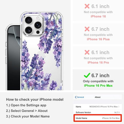 MOSNOVO Case for iPhone 16 Pro Max - Image 2