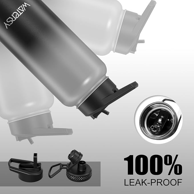 32oz Insulated Water Bottle, BPA Free&Leak Proof, Stainless Steel Water Flask - Image 5