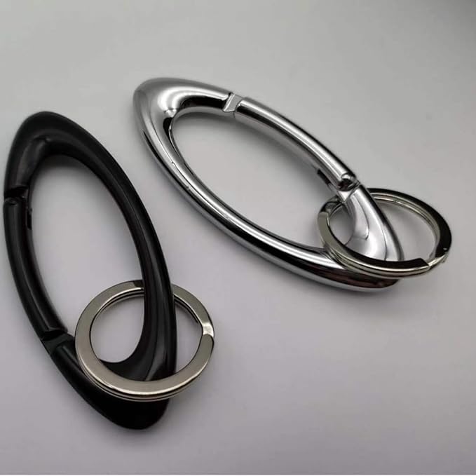 Y2K Cute Star Carabiner Keychain Cool Belt Loop Clip Starlight Heavy Duty - Image 7