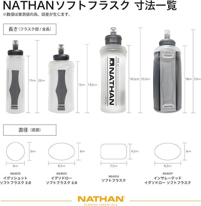 Nathan Insulated Soft Flask, Soft Flask Running Bottle, Hydration Insulated - Image 4