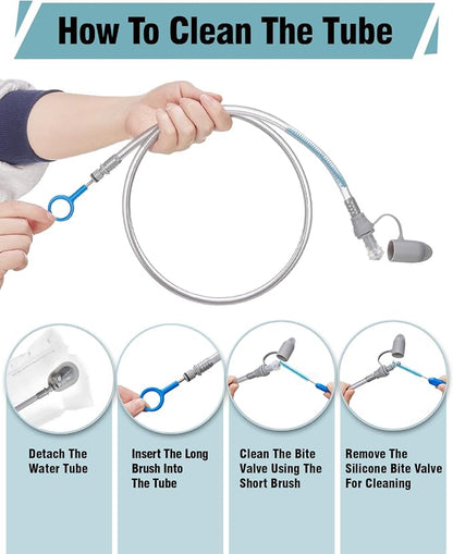 Zelvot 2L-3L Hydration Bladder Kit, 6 in 1 Water Bladder - Image 6