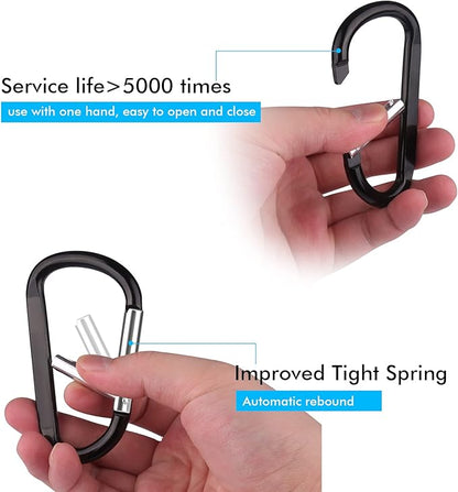 CampTek Carabiner Caribeaner Clip - Image 3