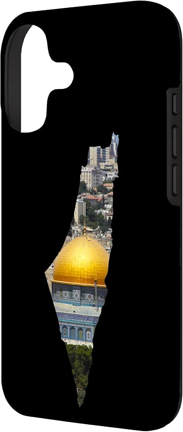 Palestinian Map Al Aqsa Jerusalem in Palestine Case - Image 2