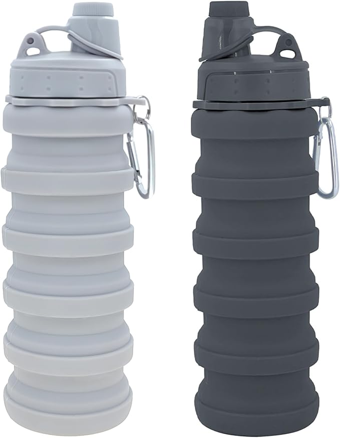 Collapsible Water Bottles Travel water bottle Sports Portable Sport Water by YCTMALL