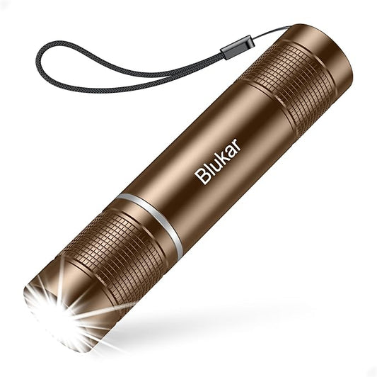 Blukar Flashlight Rechargeable, High Lumens Flashlight, Super Bright Small LED by Blukar