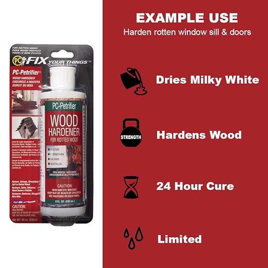 PC-Products Wood Repair Epoxy Paste and Wood Hardener Kit, PC-Woody 24 oz and - Image 8