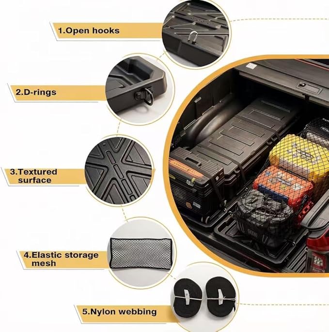 Truck Bed Slide Out Cargo Tray, Sliding Truck Cargo Tray Fits Most Full-Size - Image 6