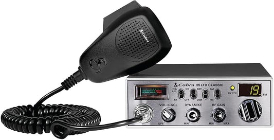 Cobra 25 LTD AM/FM Professional CB Radio – Compact, by CobraElectronics