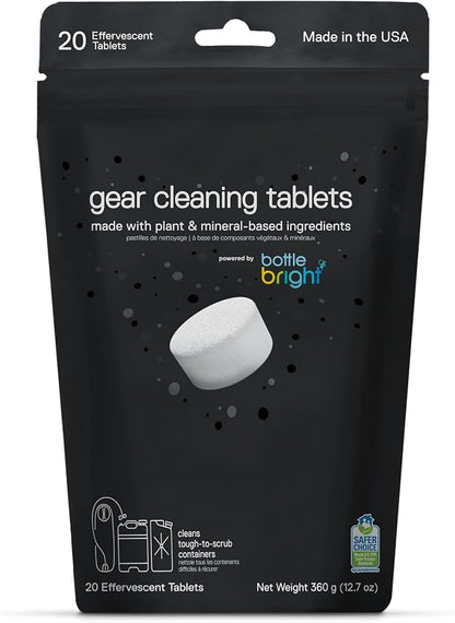 Gear Cleaning Tablets by Bottle Bright by BOTTLEBRIGHT
