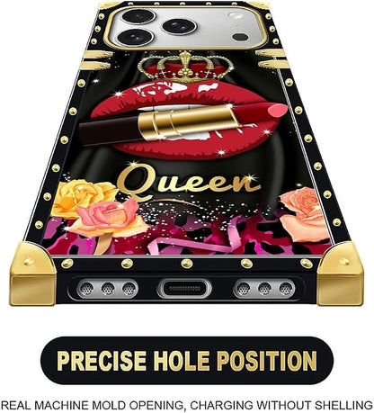 for iPhone 17 Pro Max Case Luxury Golden Decoration - Image 5